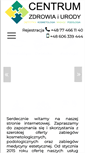 Mobile Screenshot of kosmetyka-krapkowice.pl